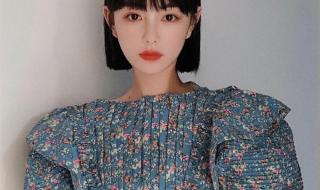 齐刘海短发造型 齐刘海短发造型